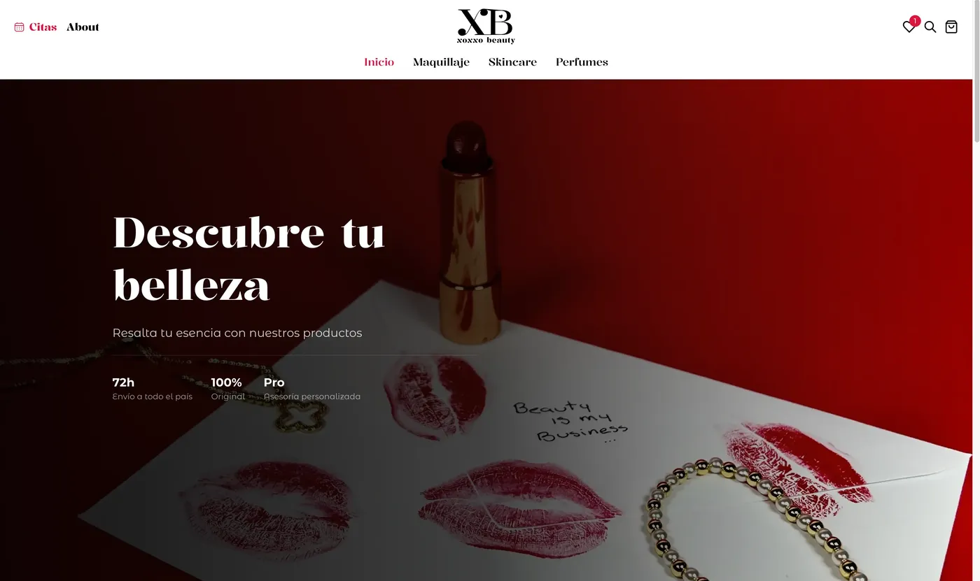 Tienda online de Xoxxo Beauty