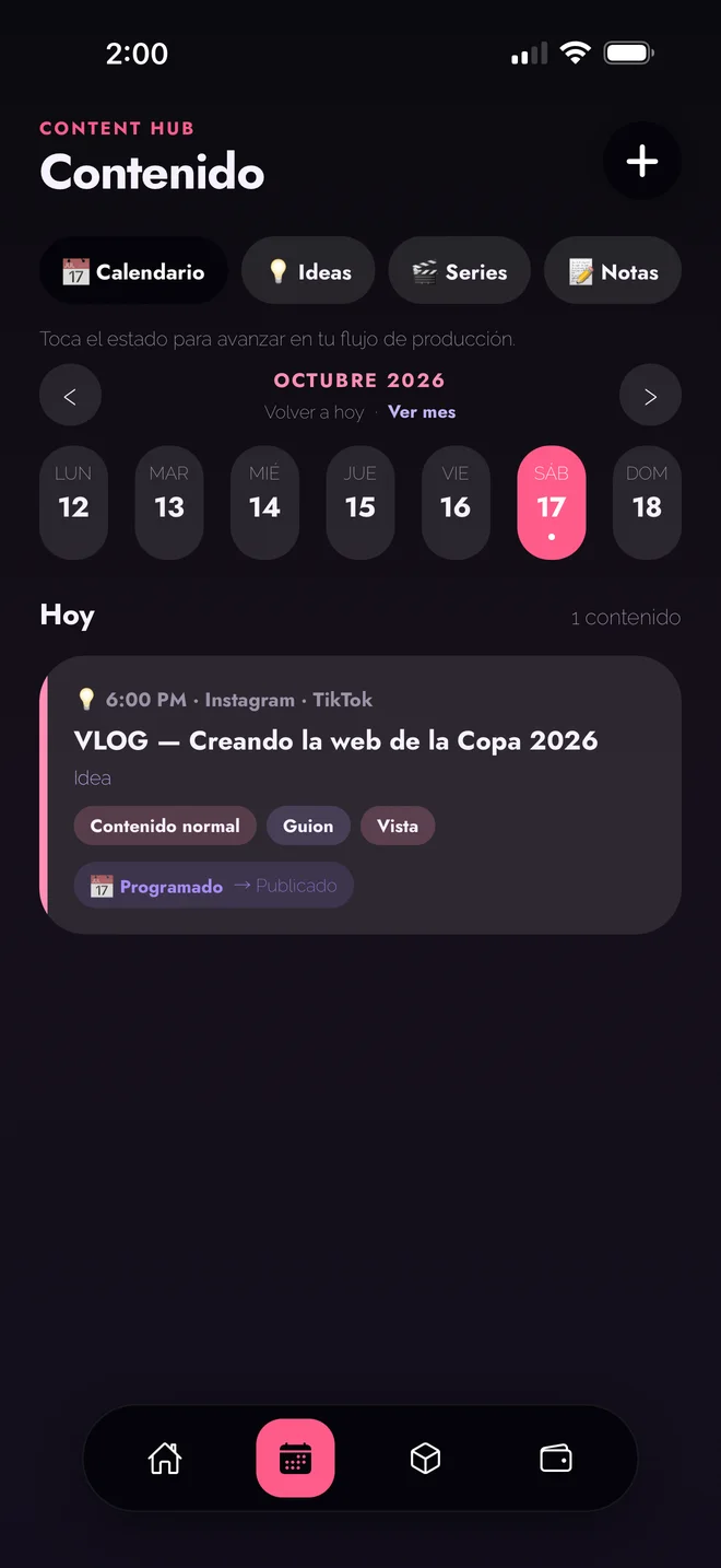 POSTA: contenido